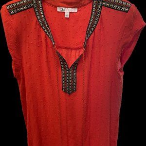Ladies Red Top, Size S